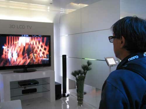 television con gafas