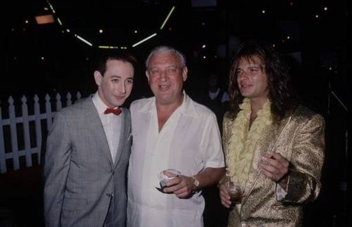 pee wee herman rodney dangerfield and david lee roth